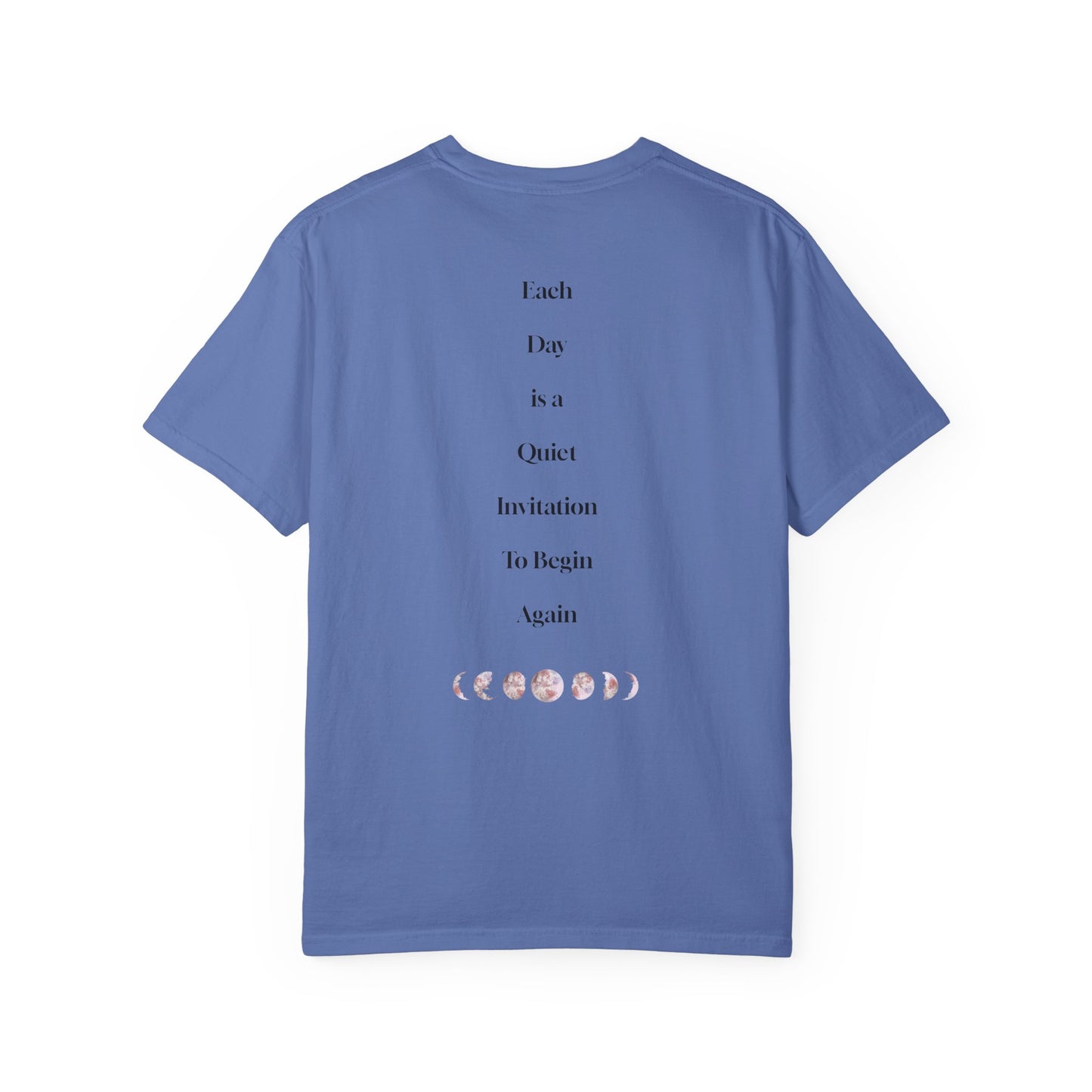 The Power of Words Collection - "Renew" with Moon Phases Unisex Soft-style T-Shirt