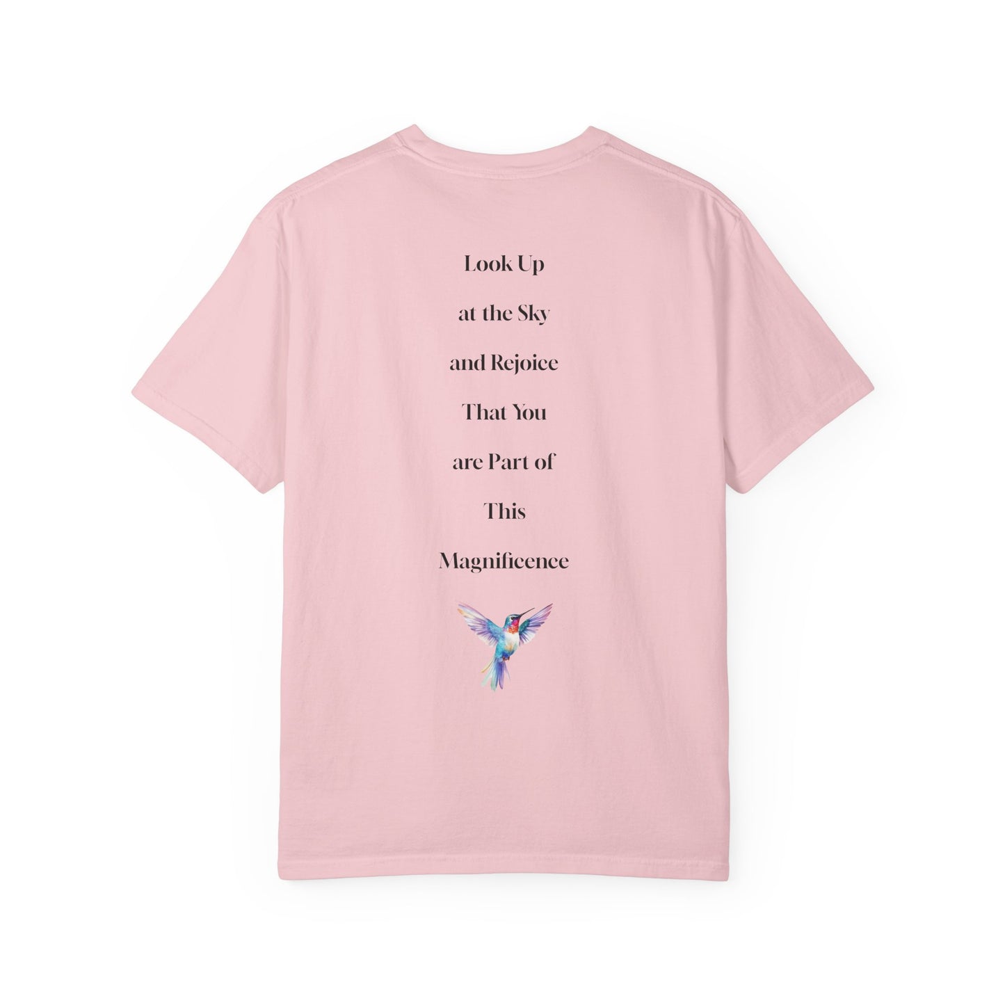 The Power of Words Collection - "Dream" with Humming Bird Unisex Soft-style T-Shirt