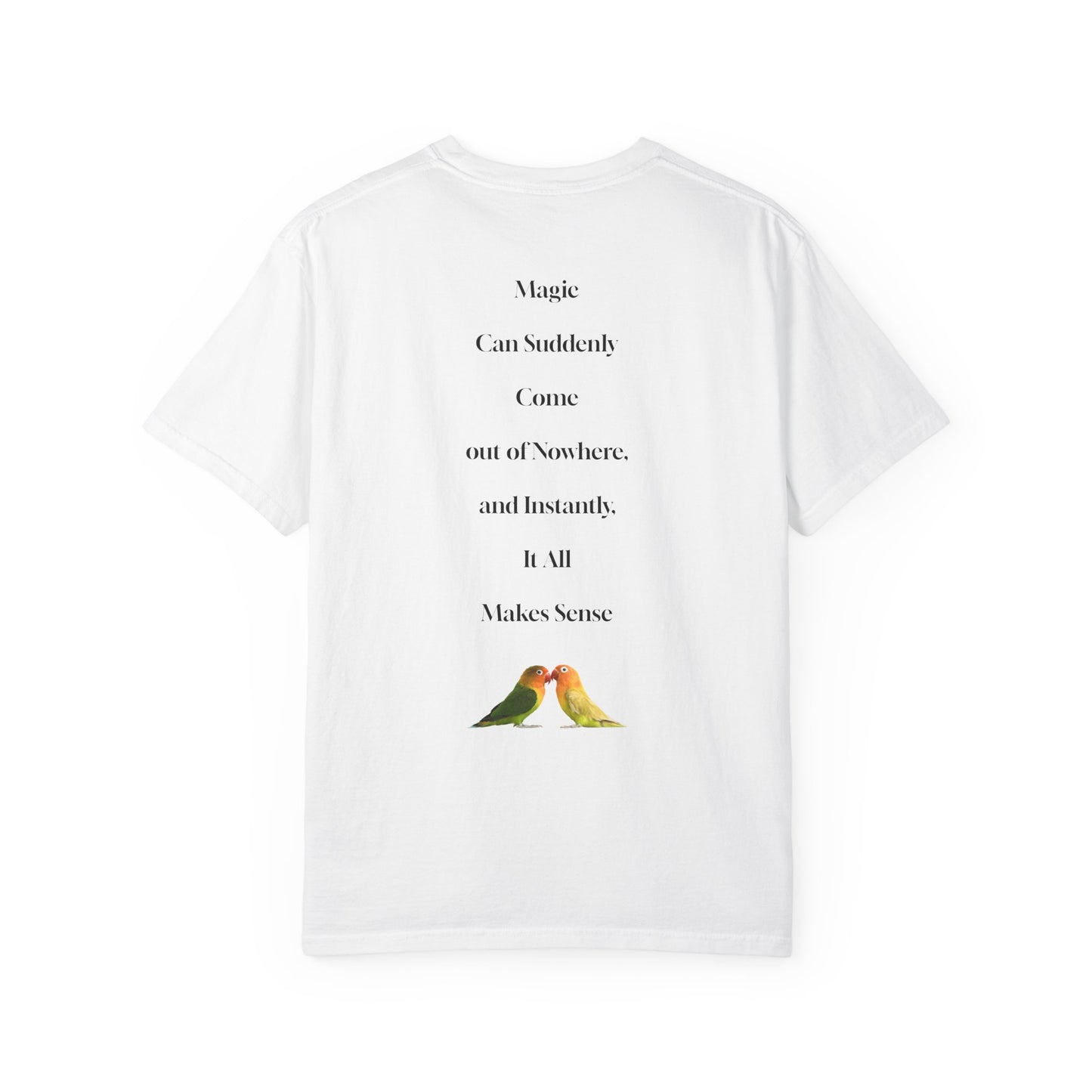 The Power of Words Collection - "Trust" with Birds Unisex Soft-style T-Shirt