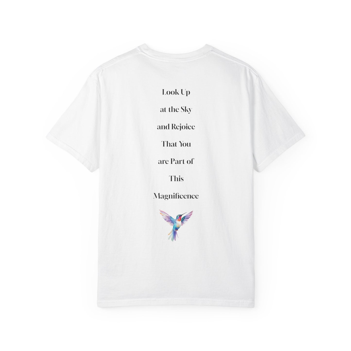 The Power of Words Collection - "Dream" with Humming Bird Unisex Soft-style T-Shirt