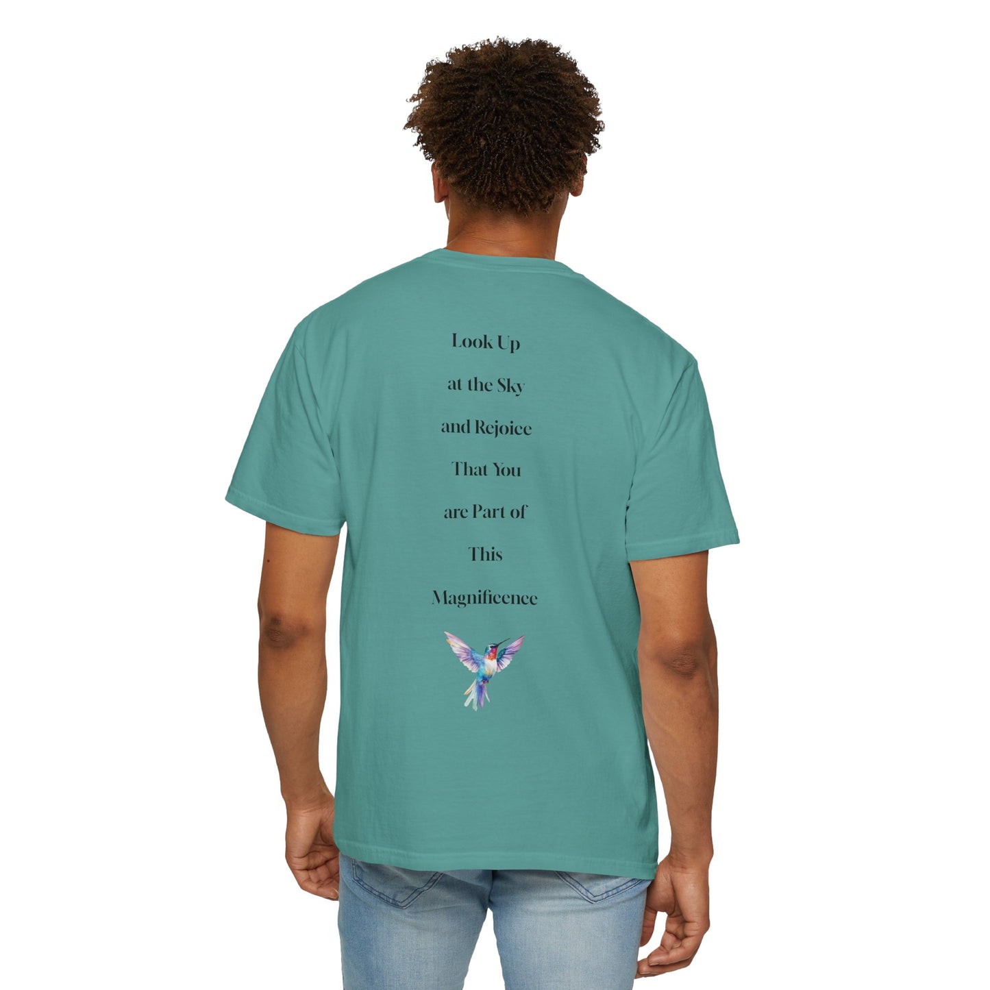 The Power of Words Collection - "Dream" with Humming Bird Unisex Soft-style T-Shirt