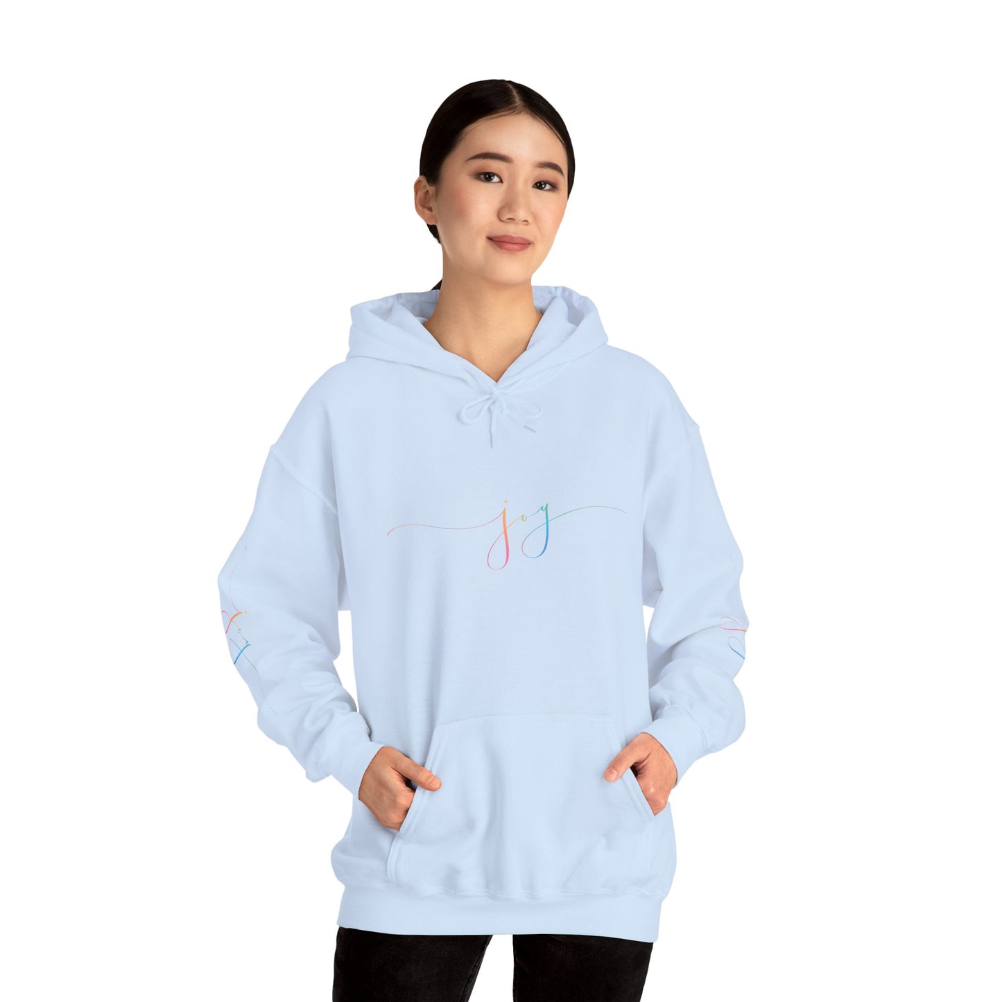 "JOY" Minimal Pastel 'JJ' Hoodie