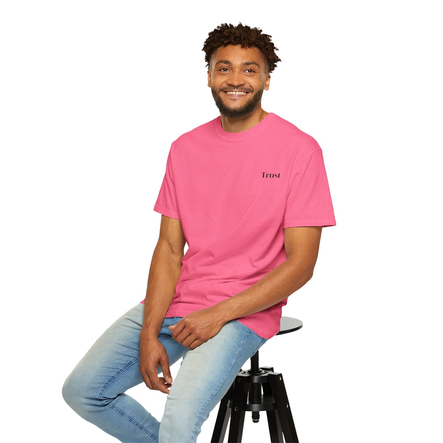 The Power of Words Collection - "Trust" with Birds Unisex Soft-style T-Shirt