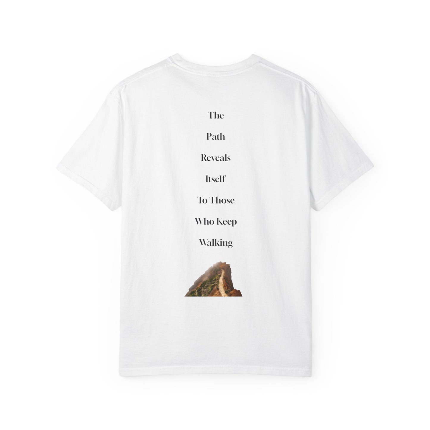 The Power of Words Collection - "Persist" with Mountain Path Unisex Soft-style T-Shirt