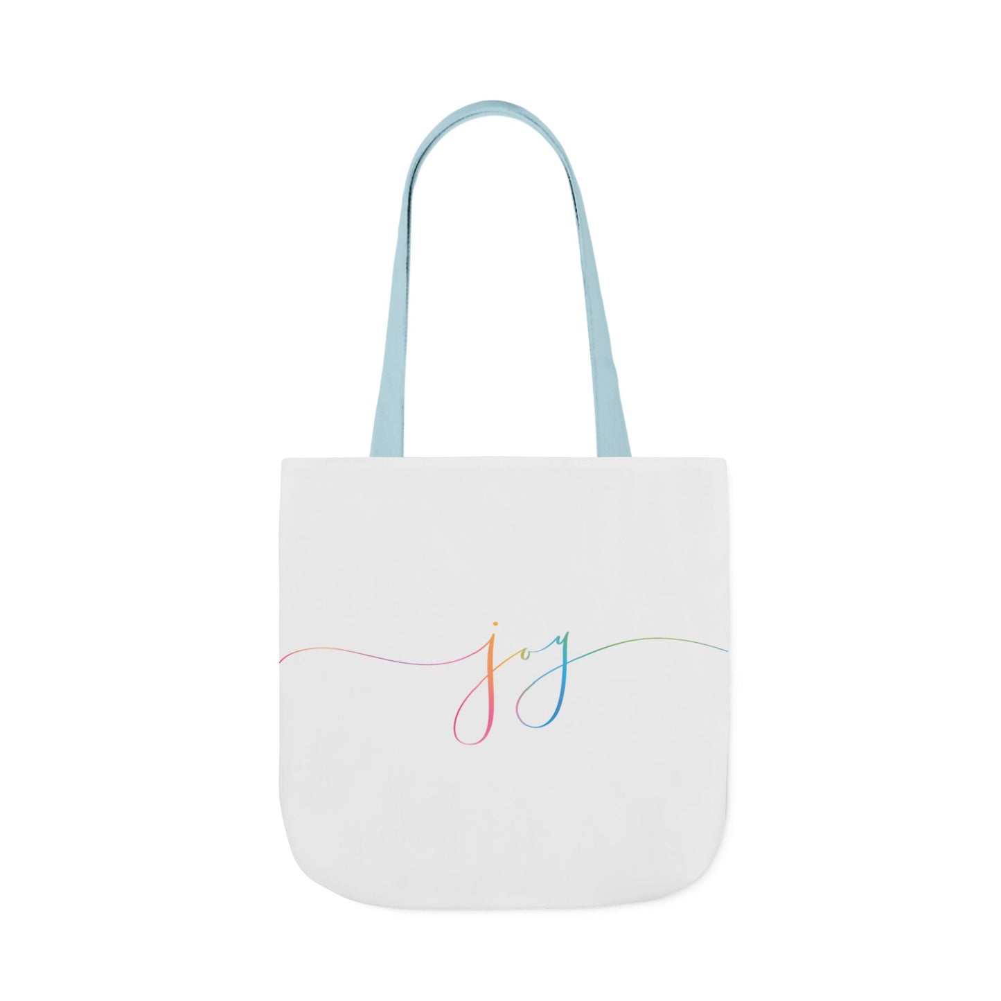 "JOY" Heart Earth Canvas Tote