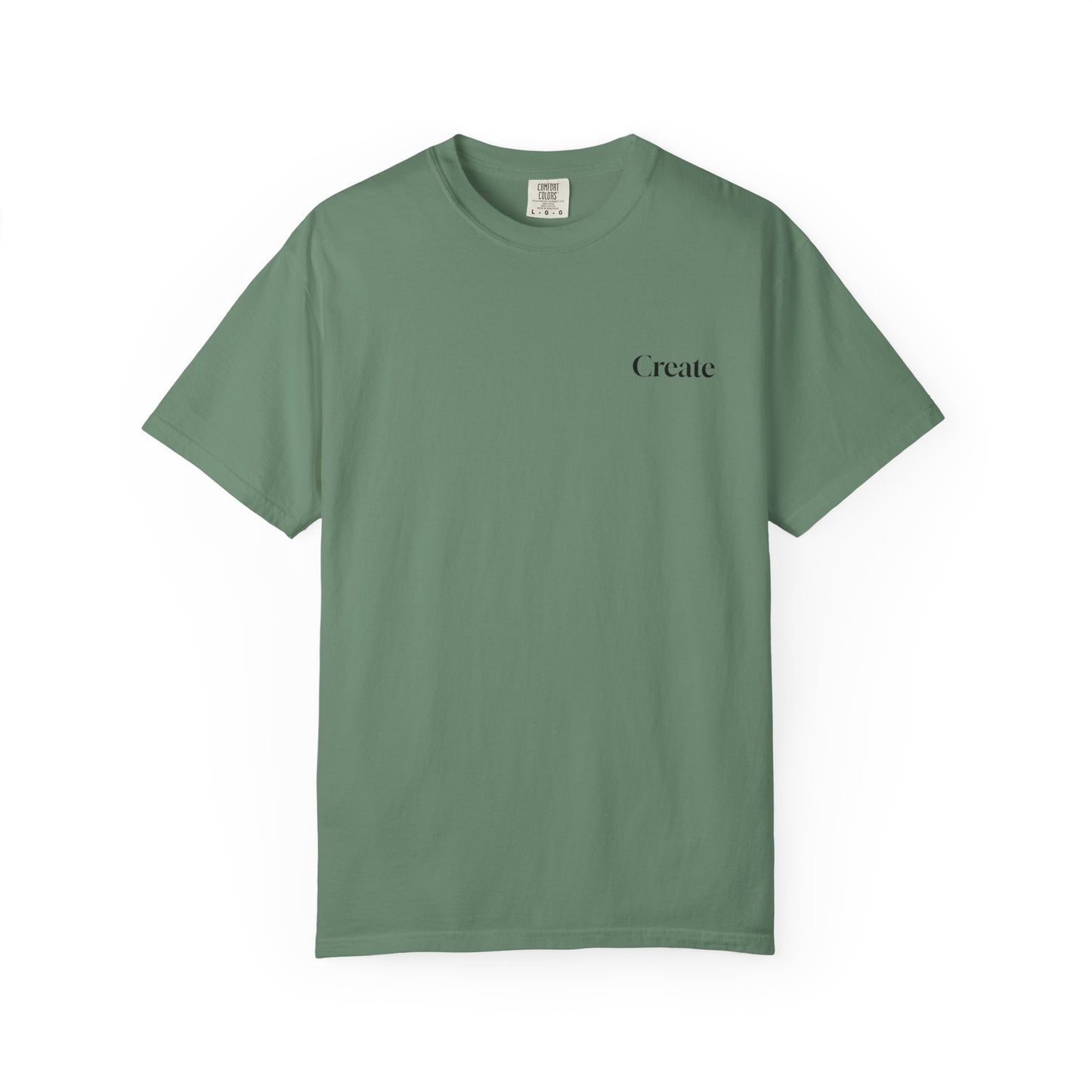 The Power of Words Collection - "Create" with Balancing Stones Unisex Soft-style T-Shirt