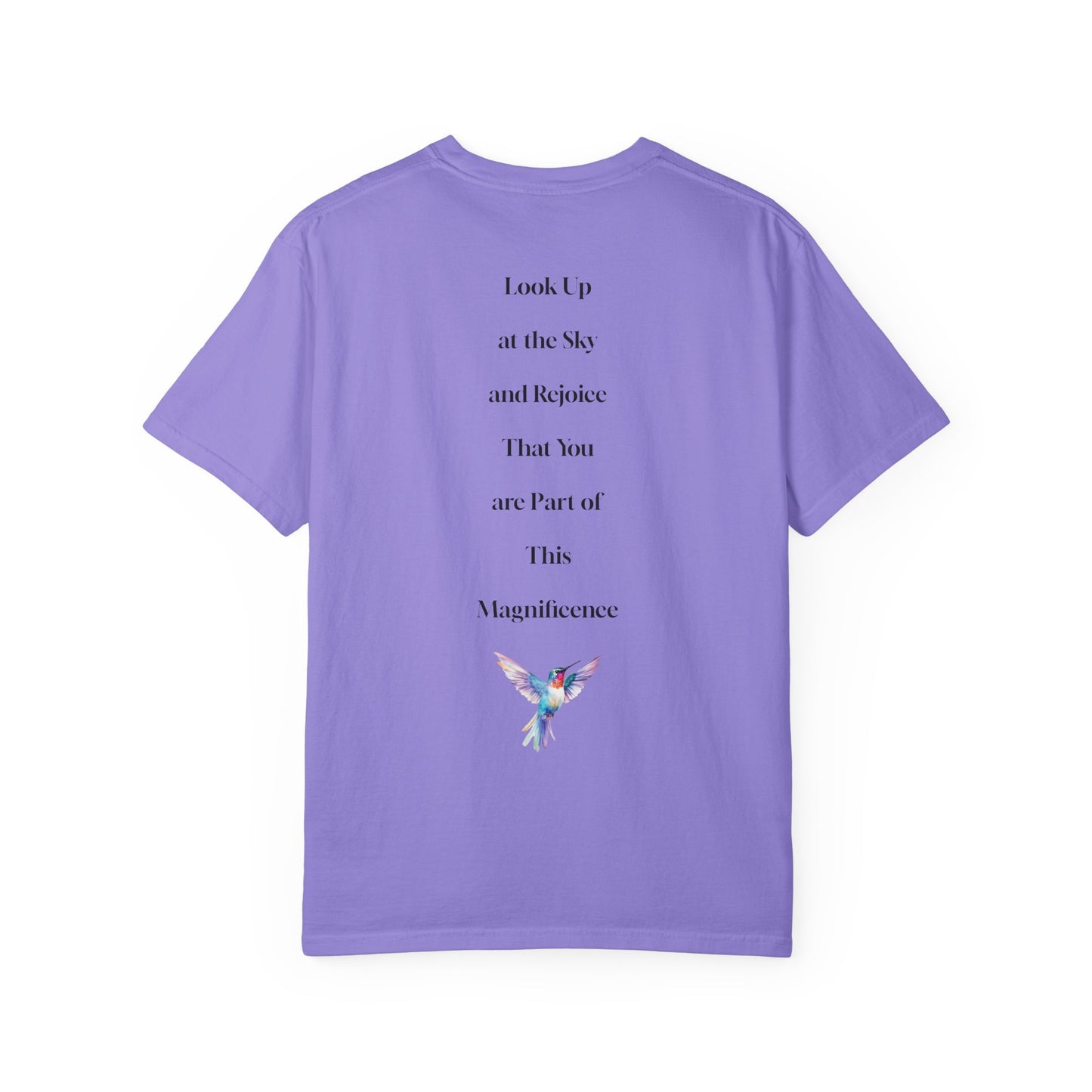 The Power of Words Collection - "Dream" with Humming Bird Unisex Soft-style T-Shirt