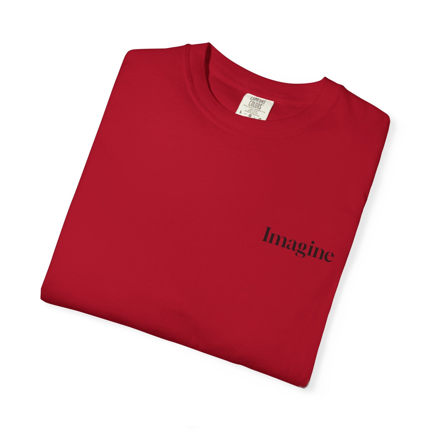 The Power of Words Collection - "Imagine" with Magic Book Unisex Soft-style T-Shirt