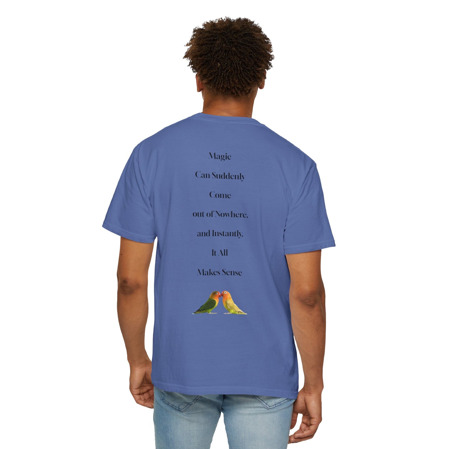 The Power of Words Collection - "Trust" with Birds Unisex Soft-style T-Shirt