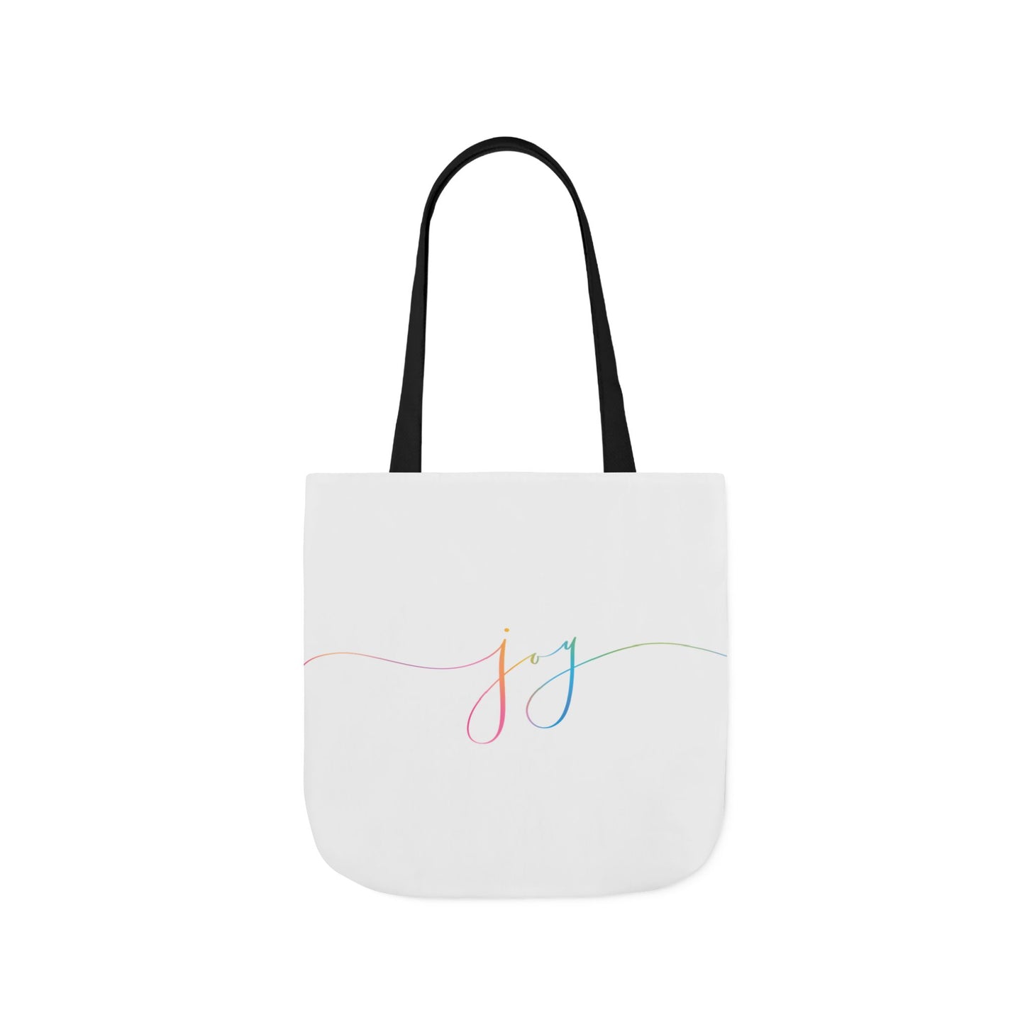 "JOY" Heart Earth Canvas Tote