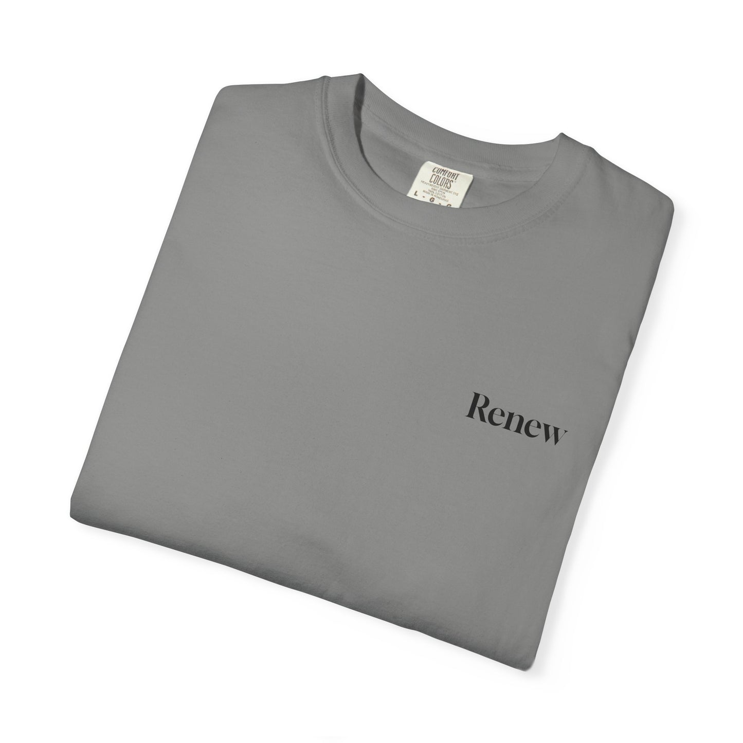The Power of Words Collection - "Renew" with Moon Phases Unisex Soft-style T-Shirt
