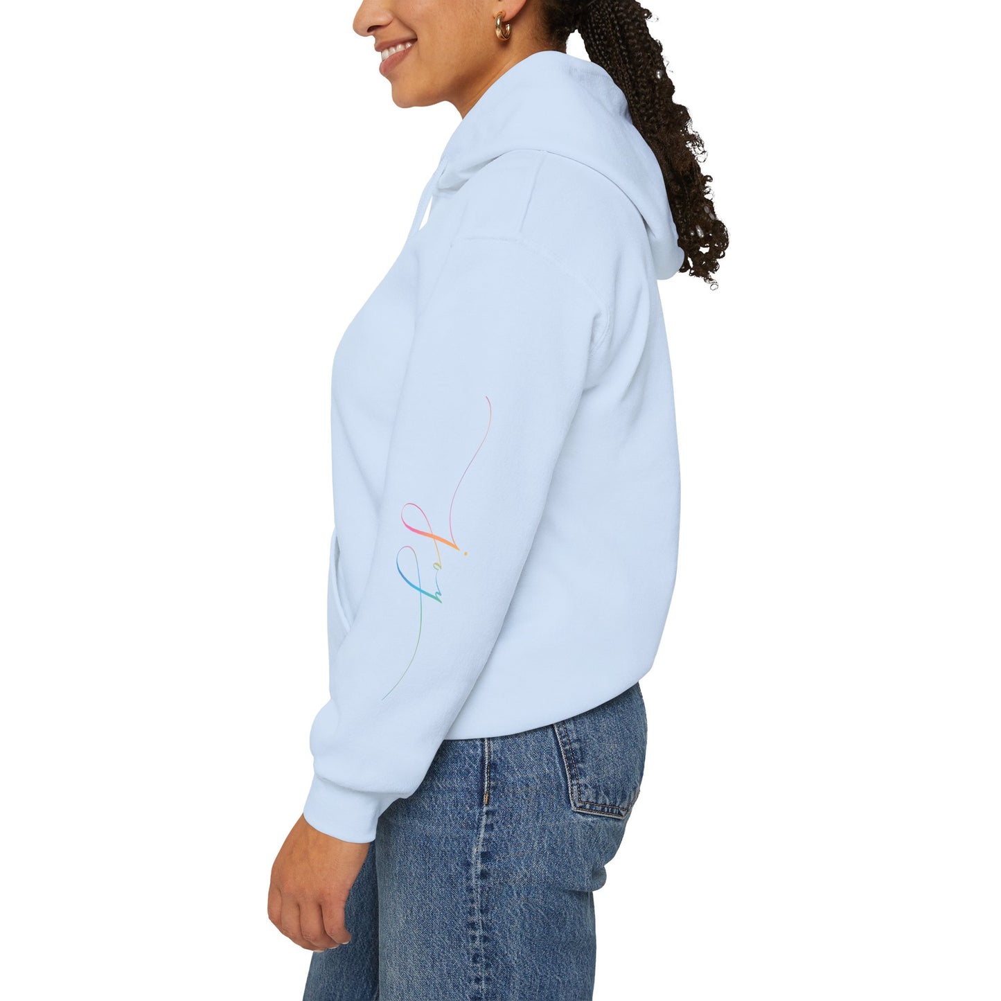 "JOY" Minimal Pastel 'JJ' Hoodie