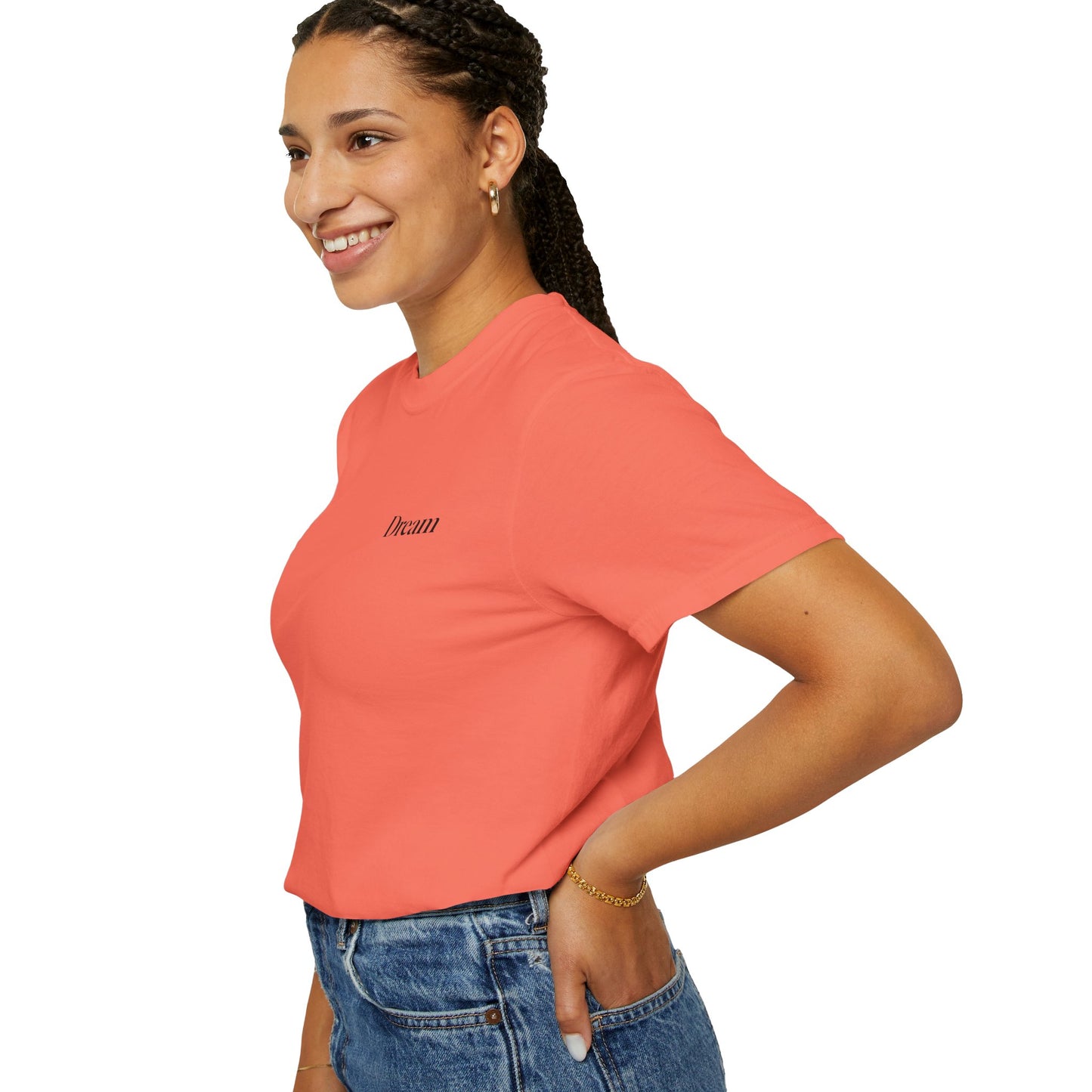The Power of Words Collection - "Dream" with Humming Bird Unisex Soft-style T-Shirt