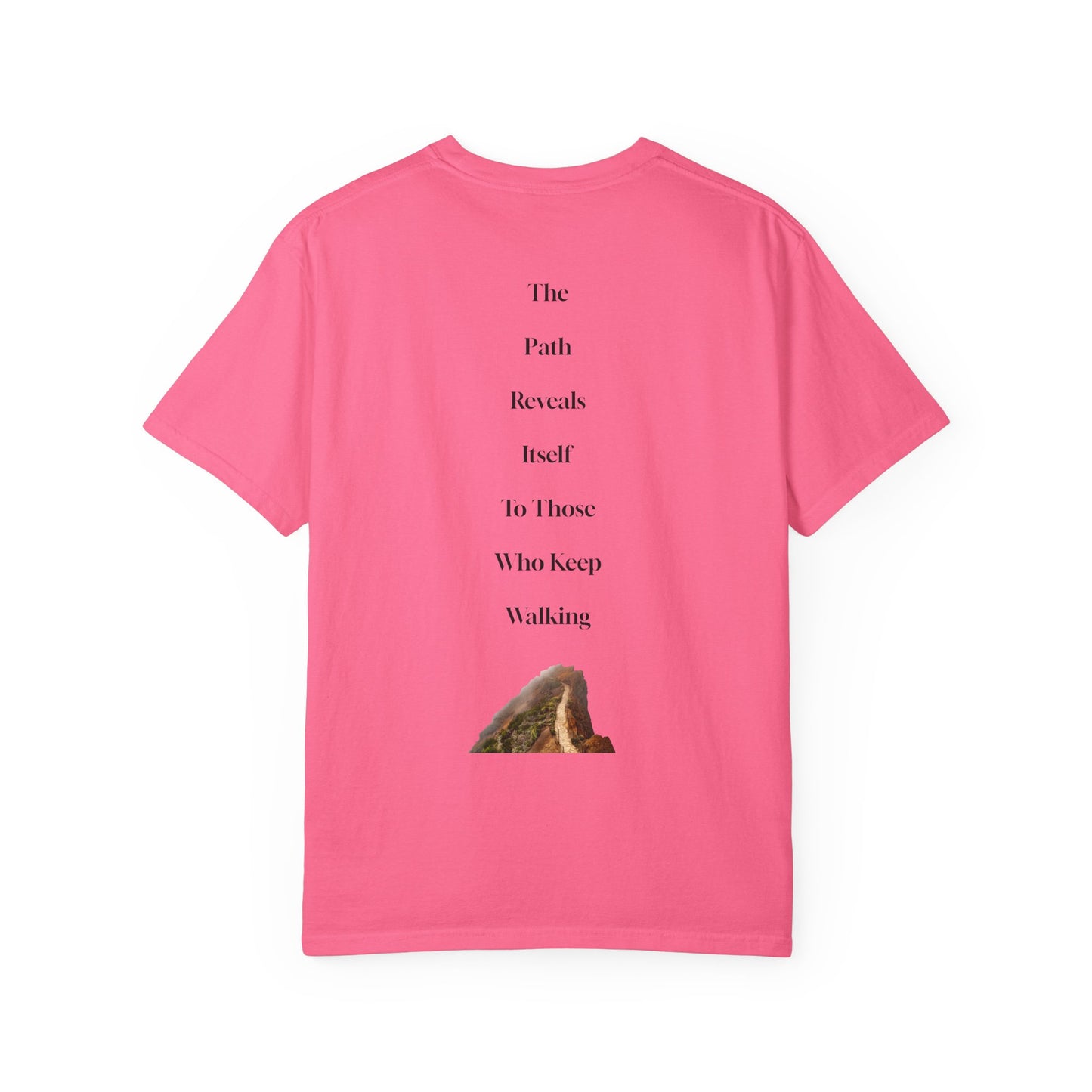 The Power of Words Collection - "Persist" with Mountain Path Unisex Soft-style T-Shirt