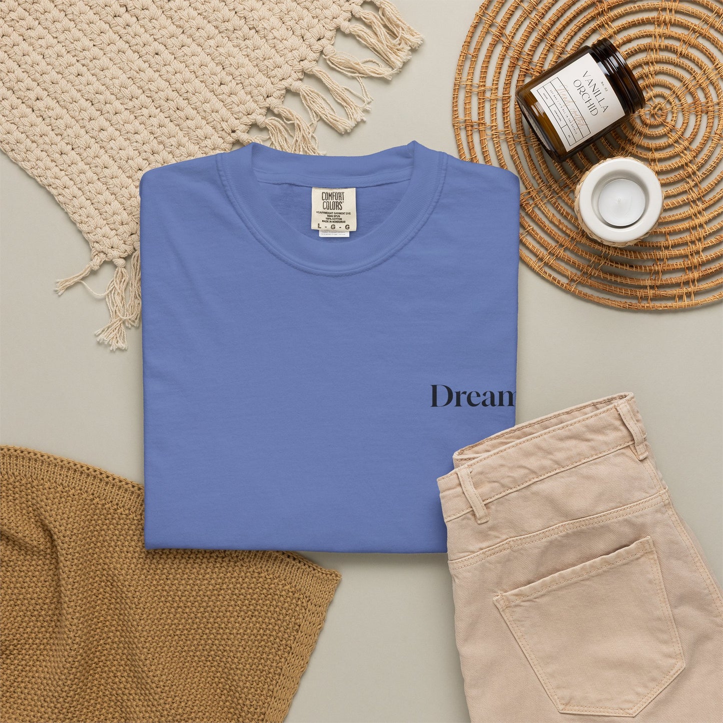 The Power of Words Collection - "Dream" with Humming Bird Unisex Soft-style T-Shirt
