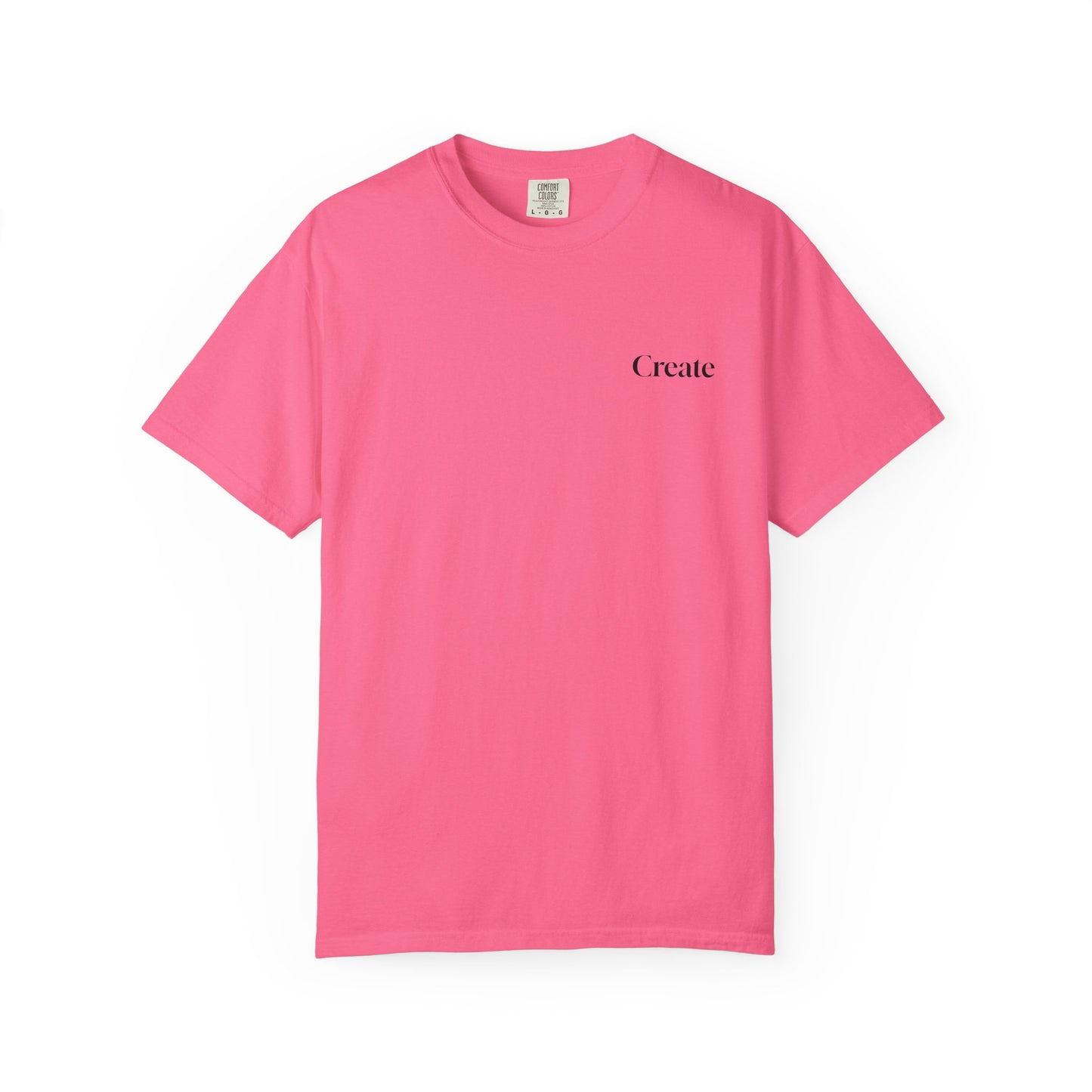 The Power of Words Collection - "Create" with Balancing Stones Unisex Soft-style T-Shirt