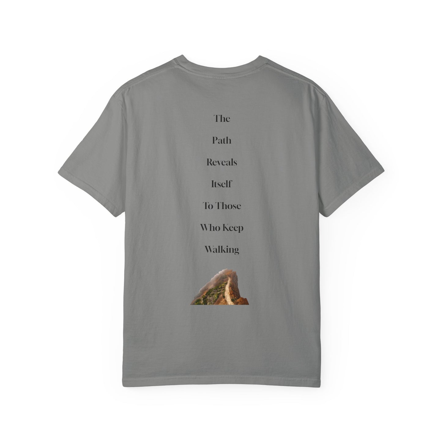 The Power of Words Collection - "Persist" with Mountain Path Unisex Soft-style T-Shirt